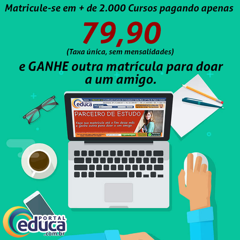 Cursos Online com Certificado - Portal Educa